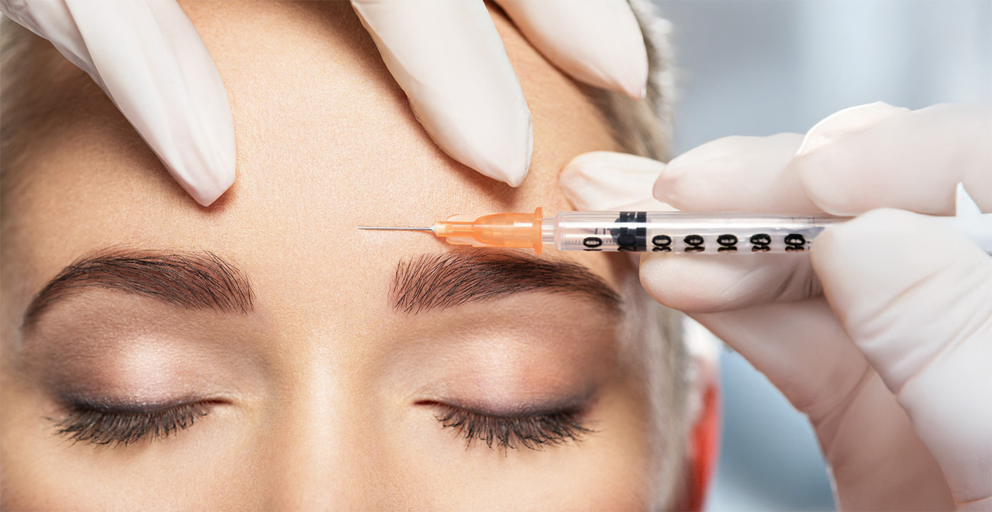 Patient in Huntsville getting BOTOX treatment